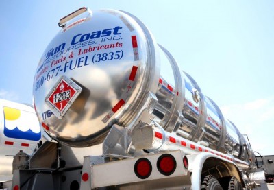 Sun Coast Resources industrial fueling truck.